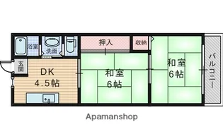 メゾン豊里【3階】の間取り