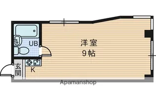 ソリッソ新大阪【2階】の間取り
