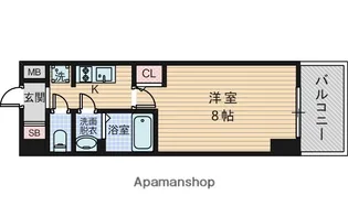 PHOENIX新大阪【7階】の間取り