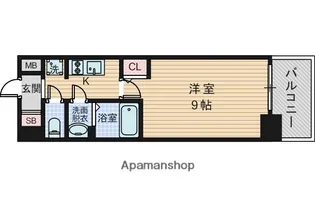 PHOENIX新大阪【13階】の間取り