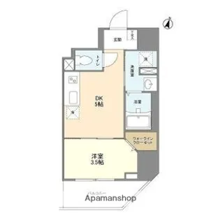 イルリッシュ西中島ILE RICHE NISHINAKAJIMA【6階】の間取り