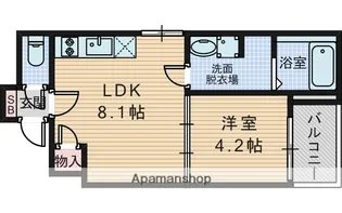 ZUI4BASE【3階】の間取り