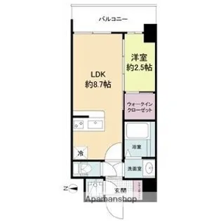 セレニテ新大阪グランデ ミリュー【2階】の間取り