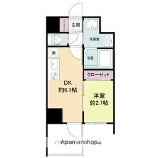 セレニテ新大阪グランデ ミリュー【2階】の間取り