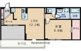 MAISON DE RICHESSE【1階】の間取り