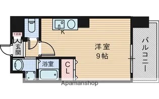 COMFORESPA新大阪【9階】の間取り