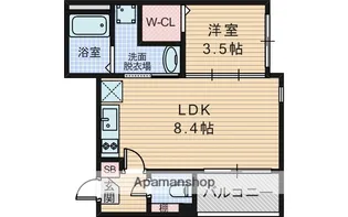 ファースト淡路【2階】の間取り