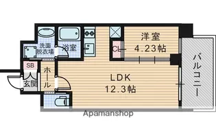 プレジオ西中島ASIAN【2階】の間取り