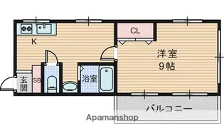 園生マンション【2階】の間取り