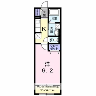 ラパン【2階】の間取り