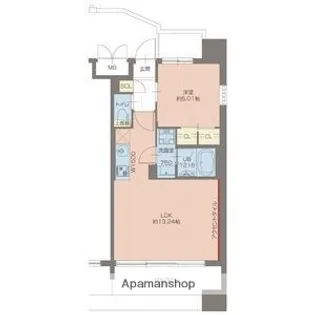 大阪府大阪市淀川区十八条2丁目【マンション】の間取り