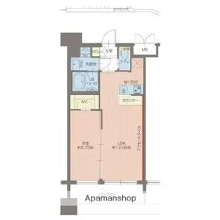 大阪府大阪市淀川区十八条2丁目【マンション】の間取り