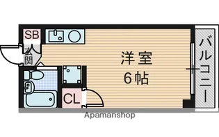 ロイヤルコート江坂【3階】の間取り