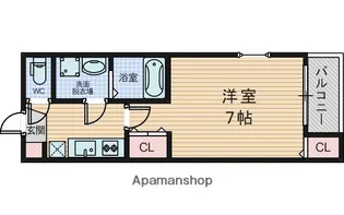 フェリスカーサ・ミオトーヤ【2階】の間取り
