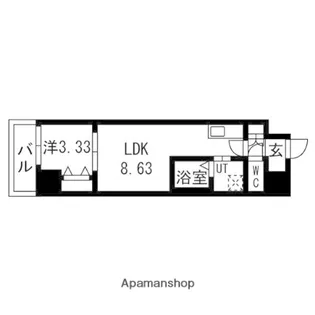 アーバンパーク新大阪【2階】の間取り