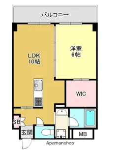 グレンフォレスト【6階】の間取り