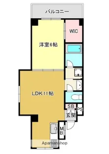 グレンフォレスト【4階】の間取り