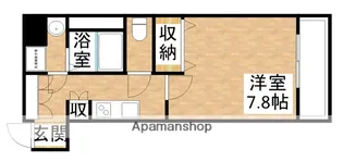 ベルヴィ江坂公園【10階】の間取り