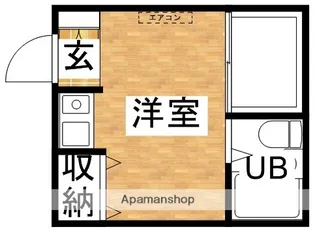 ハイツタケイ【3階】の間取り