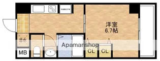 第15関根マンション【6階】の間取り