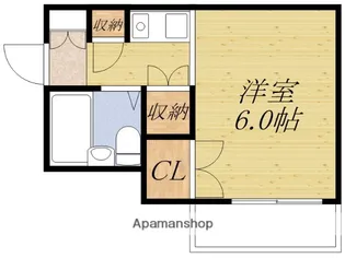 メゾンローズ【3階】の間取り