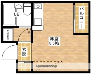 サラダボウル【3階】の間取り