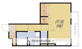 エバーグリーン【3階】の間取り