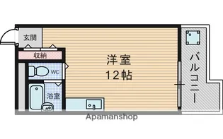メゾンユルベーヌ【1階】の間取り
