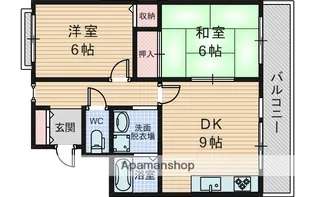 オウルハウス服部緑地【3階】の間取り