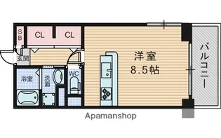 ビスタ江坂東【2階】の間取り