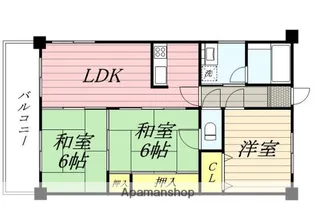 プリムール【2階】の間取り