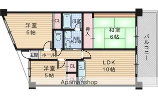GRANPINO柴原【2階】の間取り