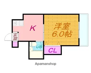 メゾン豊中PART18【4階】の間取り