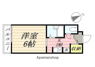 ルセント曽根【2階】の間取り