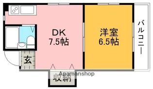 ニューライン城山【2階】の間取り