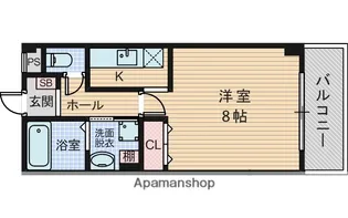 ラ・カーサベルデ【1階】の間取り
