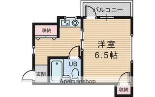 白百合ハイツ【2階】の間取り