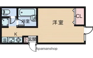 フォンテーヌ曽根【2階】の間取り
