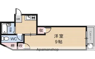 メゾンドール豊寿荘【5階】の間取り