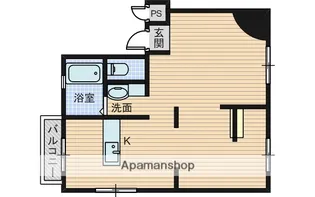 千里園マンション【1階】の間取り