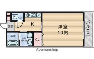 グレースホタル【1階】の間取り