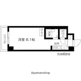 ラウム江坂【4階】の間取り