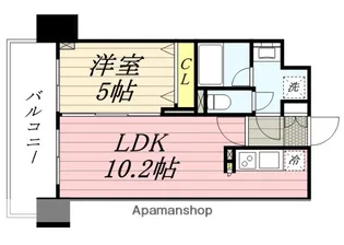 アーバネックス豊中桜塚【7階】の間取り