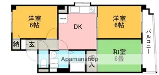 アイム・オーツー【4階】の間取り