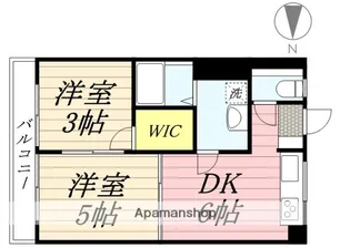 ハイツイレブン1号館【1階】の間取り