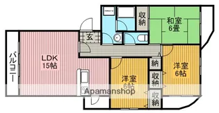パークアベニュー【3階】の間取り
