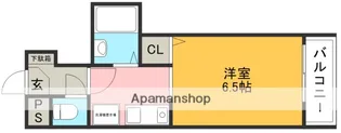 ベルトピア岡町ガーデンハイツ【3階】の間取り