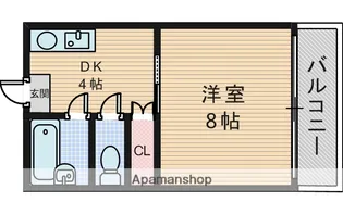 末広マンション【4階】の間取り
