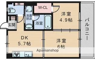 ハイツイレブン2号館【2階】の間取り