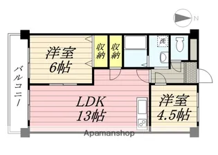 VILLA ITOU【2階】の間取り